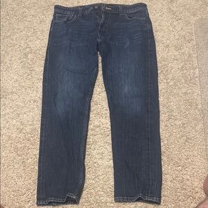 Vineyard Vines Blue Relaxed Jeans with Classic Indigo Wash 34x32